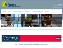 Tablet Screenshot of phpartners.fr